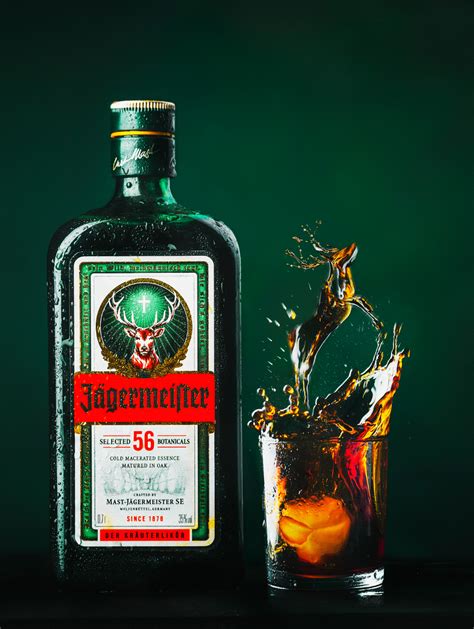 jägermeister on behance jaegermeister drinks jagermeister alcohol bottles