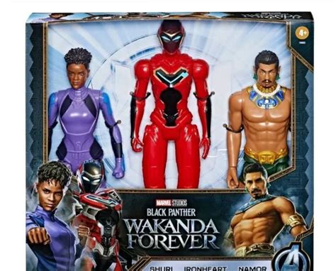 Black Panther Wakanda Forever Marvel Titan Hero Series Shuri Ironheart