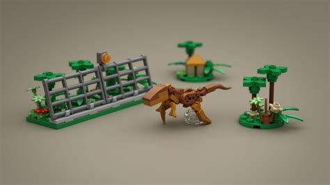 Lego Jurassic Park Microscale Leganerd
