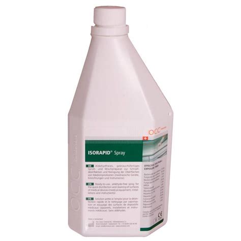 Isorapid Spray Dezinfectant Suprafete Si Ustensile 1l Urbanglam