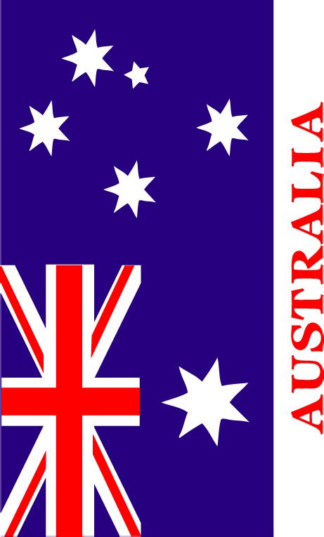Enorm Zustimmung Arbeitgeber Australian Flag Printable Template Fördern