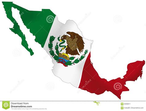 Mexico Flag Stock Image Image 6400811