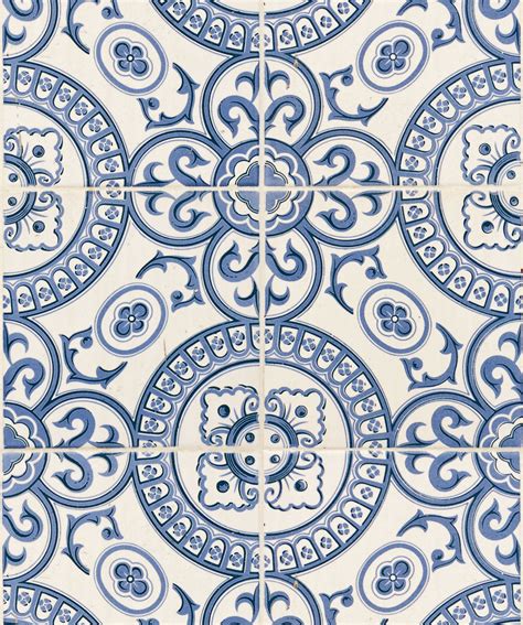 Heritage Tiles Wallpaper Authentic Cement Tile Design • Milton And King
