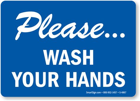 Free Printable Wash Your Hands Sign