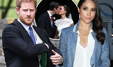 Where Is Meghan Markle Pippa Middleton Wedding Missing Prince Harry