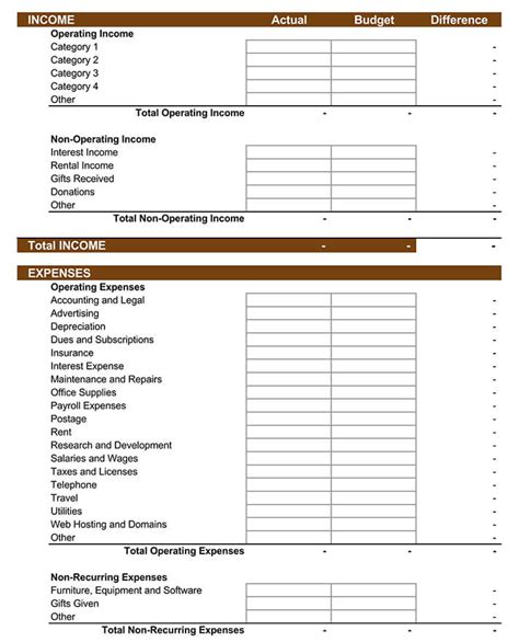 Download 49 32 Free Business Plan Budget Template Excel Pics 