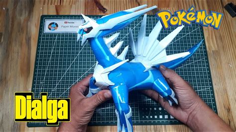 Dialga Pokemon Papercraft Modelo De Papel 종이 모델 紙モデル Youtube