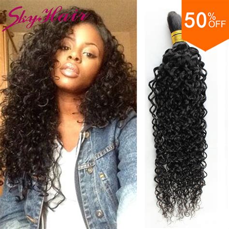 Get the products you love at wholesale price when you buy in bulk! Indian virgin hair kinky curly human braiding hair bulk 1 ...