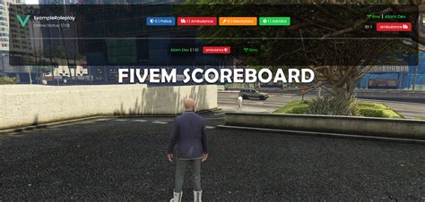 Nopixel Scoreboard Fivem Store Fivem Mods
