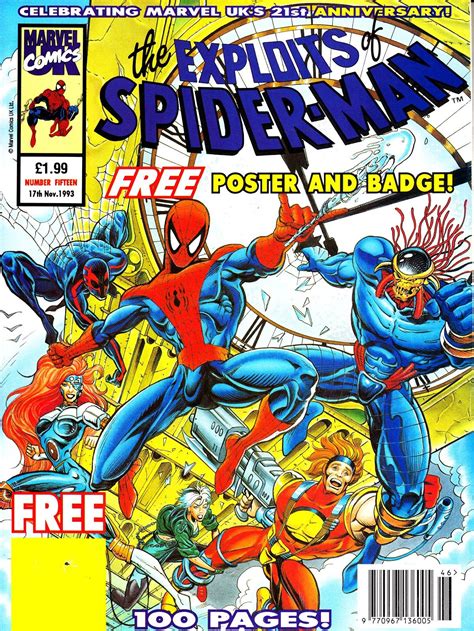 The Exploits of Spider-Man #8 [Marvel UK] | Marvel, Free poster, Comic ...