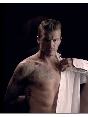 Video David Beckham Strips Naked In New Perfume Ad