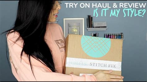 stitch fix try on haul and review youtube