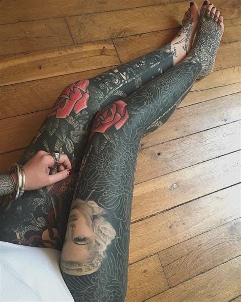 Awesome Blackout Tattoo Ideas For Women 💕🌹💕🌹💕🌹💕 Solid Black Tattoo