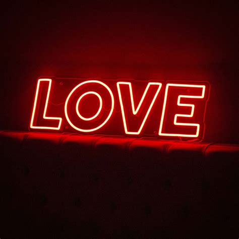 Love Neon Sign By Marvellous Neon