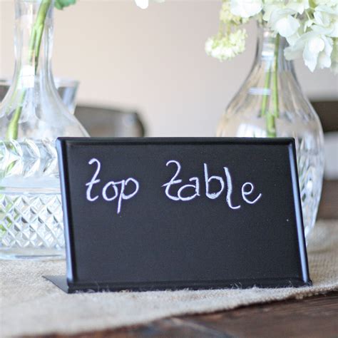 Blackboard Sign Free Standing Wedding Table Numbers Notices The Wedding Of My Dreams