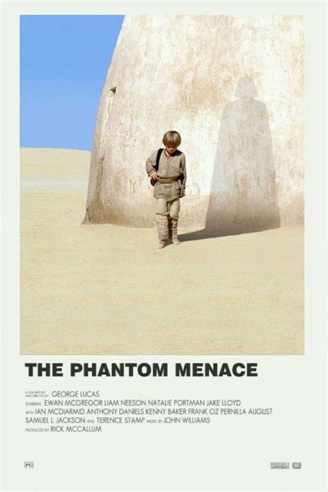 Star Wars The Phantom Menace Polaroid Poster