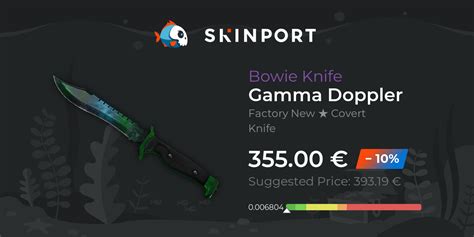 Bowie Knife Gamma Doppler Factory New Csgo Skinport