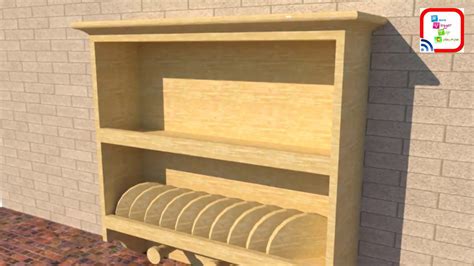 Lemari gelas piring minimalis modern kayu ukuran besar custom desain memberikan anda peluang untuk mendapatkan model impian. Cara Membuat Rak Piring dan Gelas Sederhana - YouTube