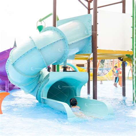 Customizable Water Park Fiberglass Water Slide Pool Slide China Water
