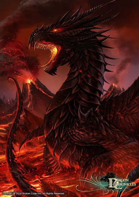 Black Dragon Dragonchronicles Art Blackdragon Fantasy Deviantart