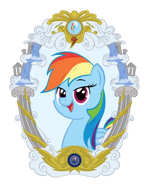 Rainbow Dash Vintage By Template93 On Deviantart Rainbow Dash My