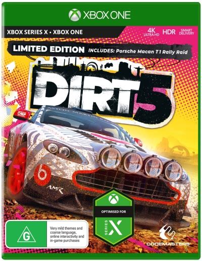 Dirt 5 Xbox One Game Dvdland