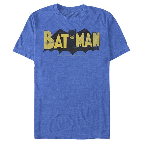 Batman Mens Batman Logo Vintage T Shirt