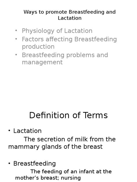 lactation pdf lactation breastfeeding