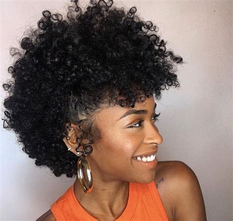 Popular Black Natural Hairstyles For Medium Length Hair Straight For