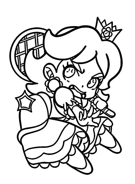 Dibujos De Princesa Daisy Gratis Para Colorear Para Colorear Pintar E