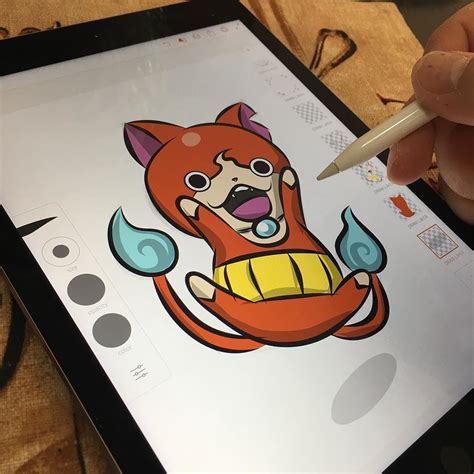 Currently freelance comics, art and commissions. Doodling Yokai on #ipadpro using #applepencil #anime # ...