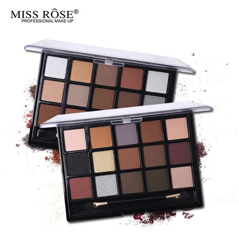Buy Miss Rose Professional Make Up 15 Color Eyeshadows Matte Eyer Shadow Makeup