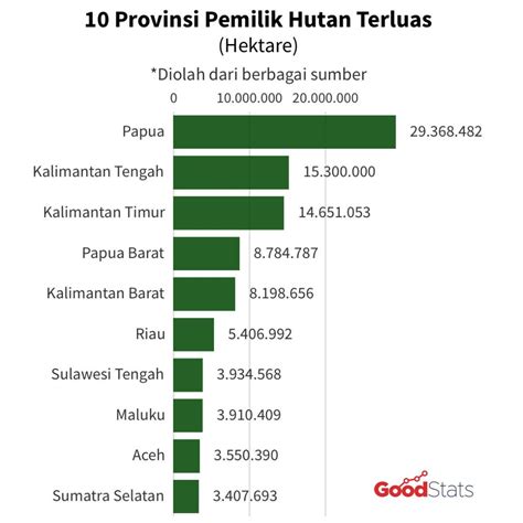 Miliki Jutaan Hektare Inilah Provinsi Dengan Hutan Terluas Di Indonesia