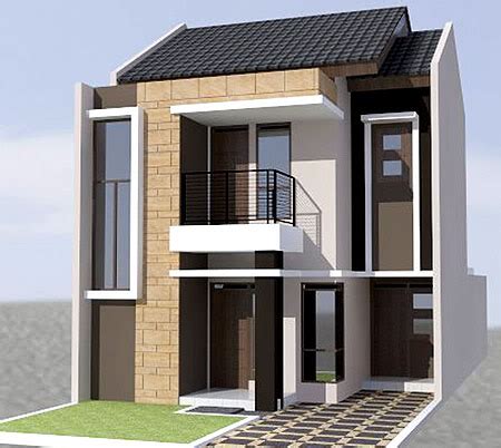 model rumah  tingkat desain rumah minimalis