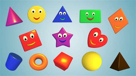 геометрические фигуры для детей от 6 месяцев цвета Весёлые фигуры для самых маленьких - YouTube