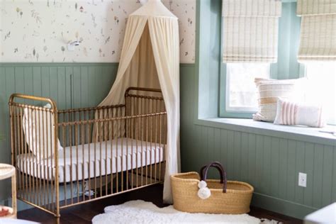 The Reveal A Green Girls Nursery For Baby Shiloh Daly Digs
