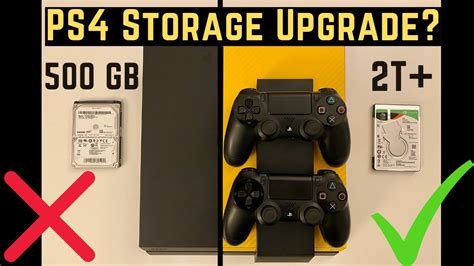 How To Add Storage Space For Your Ps4 Hard Drive Step By Step Youtube
