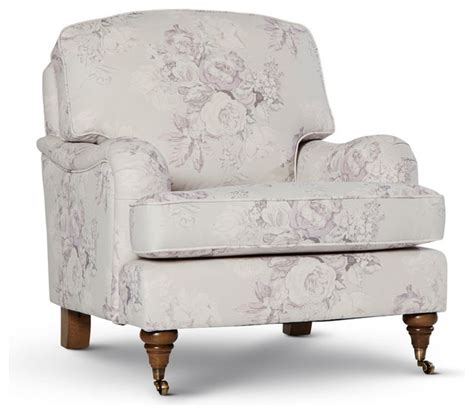 Chelsea Floral Armchair Traditional Armchairs And Accent Chairs