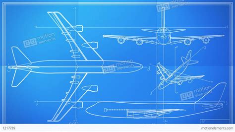 Konsep Aircraft Blueprints Engineering Drawings