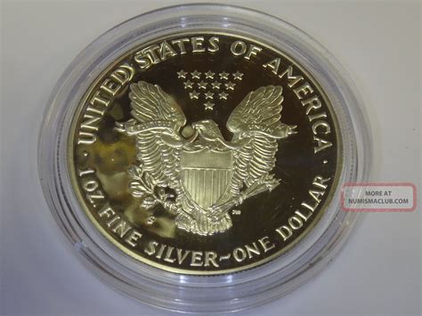 1987 S American Eagle Proof 1 Oz 999 Fine Silver Bullion Dollar Coin