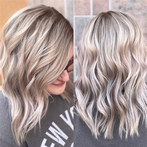 Medium to short hairstyles, you can create a magnificent hairstyle by using medium length hairstyles, one of the most trendy models of recent years, with a yellow hair tone, side parting and wavy. 35 Best Medium Length Hairstyles 2021 - Easy Shoulder ...