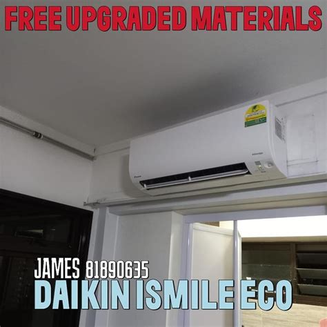 Daikin Aircon ISmile Eco R32 System 4 Reuse Existing Copper Pipes