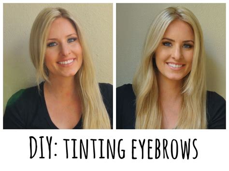 For blonde hair to define pale brows, go with a brow color that's closest to the base tone of your hair—not the lightest part, as that can make you look washed out. DIY: How to Tint Eyebrows with Refectocil | Beauty | Kara ...