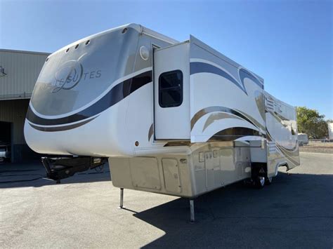 2010 Drv Mobile Suites 38 Tksb3 Luxury Rv Fifth Wheel Trailer 3 Slide