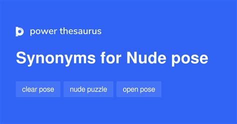 Nude Pose Synonyms Words And Phrases For Nude Pose