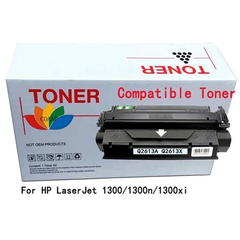 1x Compatible Hp Q2613x Q2613 13x Toner Cartridge For Hp Laserjet 1300