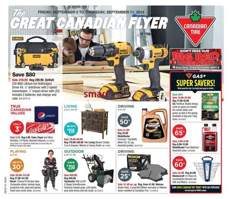 Canadian Tire Weekly Flyers Ontario (ON) Thursday, September 4 To ...