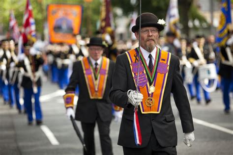 Rossnowlaghs Unique Orange Order Parade