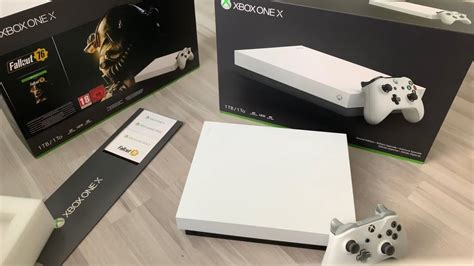 Xbox One X White Special Edition Fallout 76 Bundle 4k