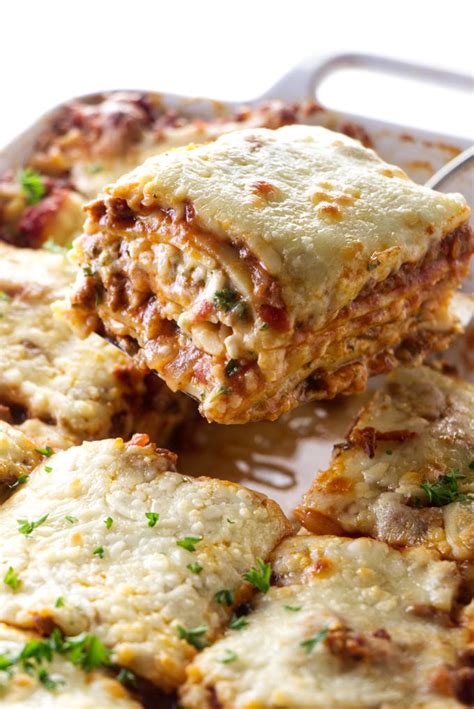 Meat Lasagna Recipe With Beef And Sausage Savor The Best